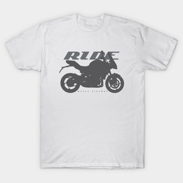 Ride tiger sport 660 T-Shirt by MessyHighway